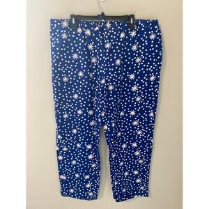 New Hanna Andersson Christmas Holiday Flannel Pajama Pants Size XL